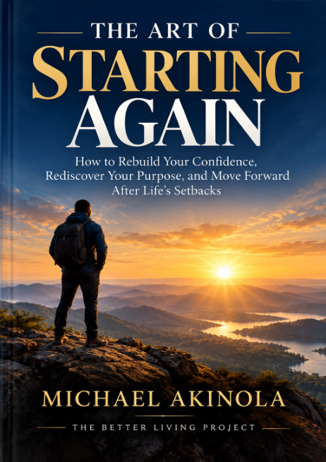 The Art of Starting Again book cover by Michael Akinola