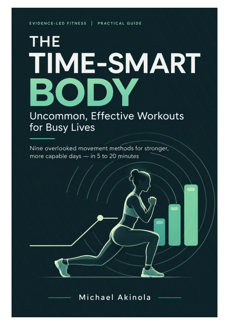 The Time-Smart Body illustrated eBook cover by Michael Akinola